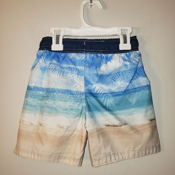 DISNEY ALOHA MICKEY SWIM SHORTS SIZE 4T - Picture 2 of 3